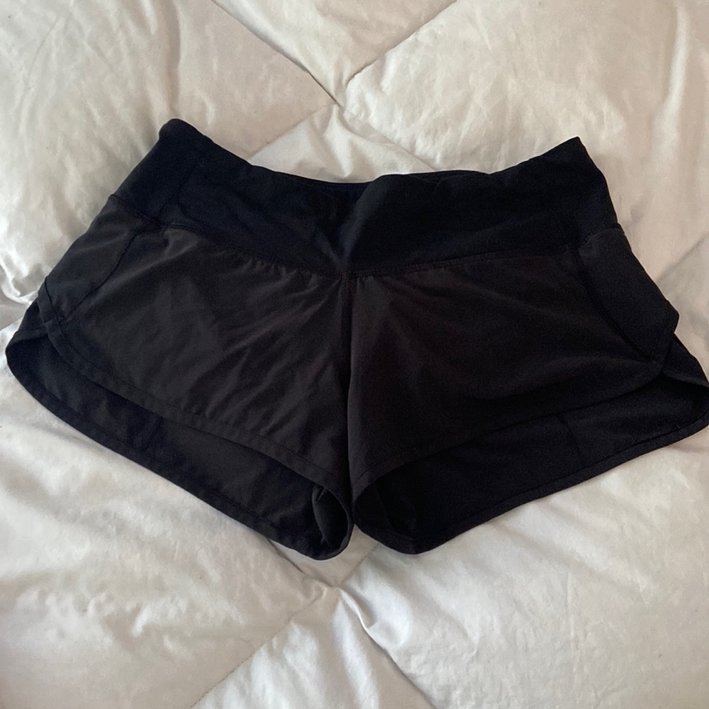 Lululemon, size 4, black shorts